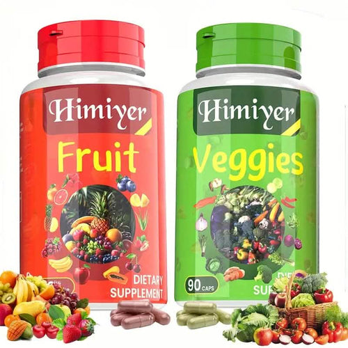 2-Pack: 90-Day Fruit and Veggie Supplements Bundle by DailySale