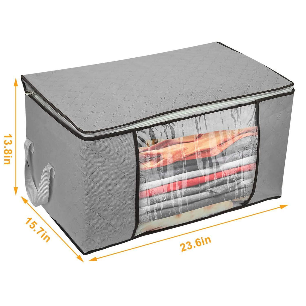 2-Pack: 90L Large Capacity Foldable Closet Organizer by DailySale