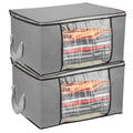 2-Pack: 90L Large Capacity Foldable Closet Organizer by DailySale