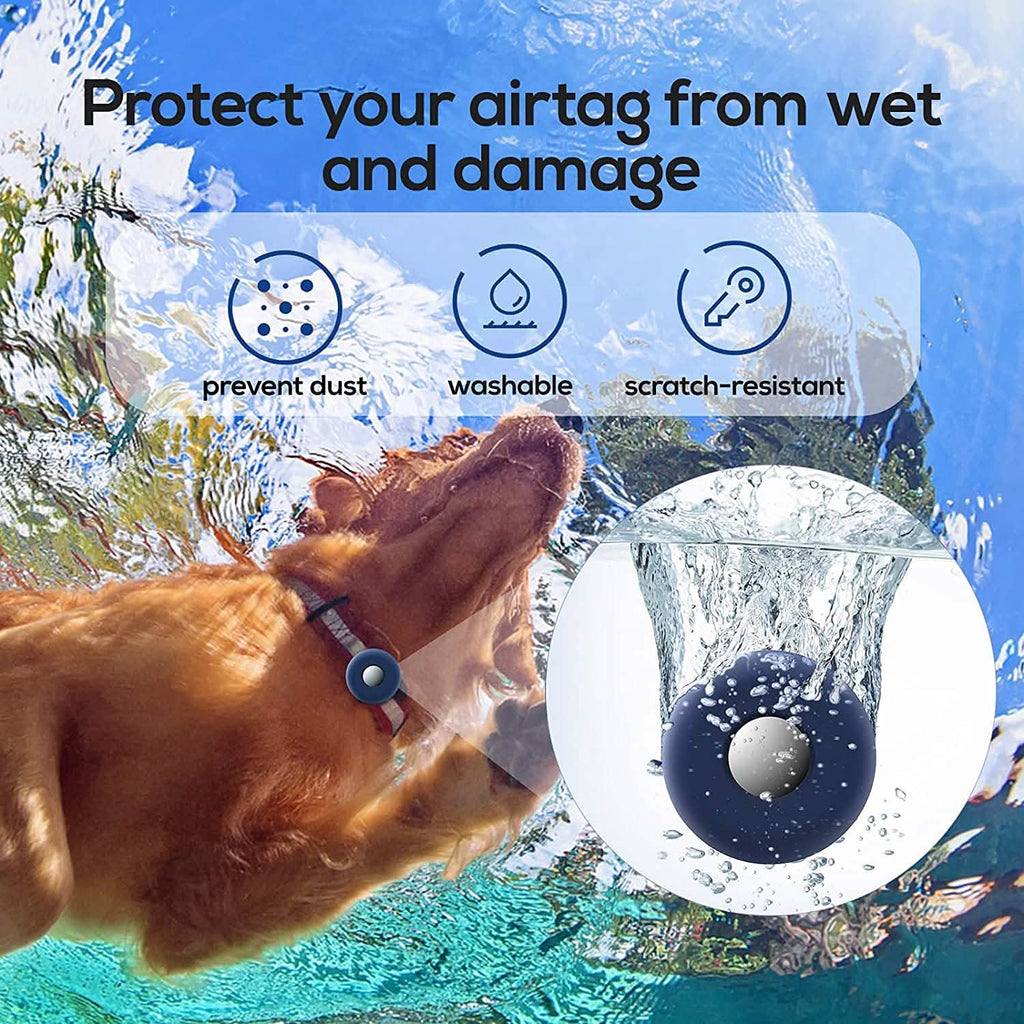 2-Pack: Air Tag Dog Collar Holder by DailySale