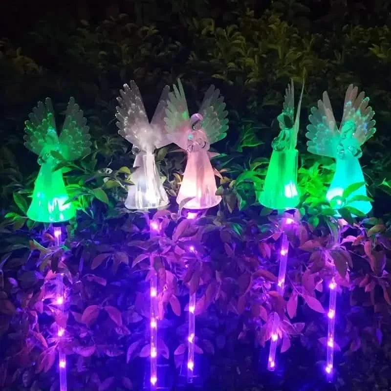 2-Pack: Angel Solar Garden Lights by DailySale