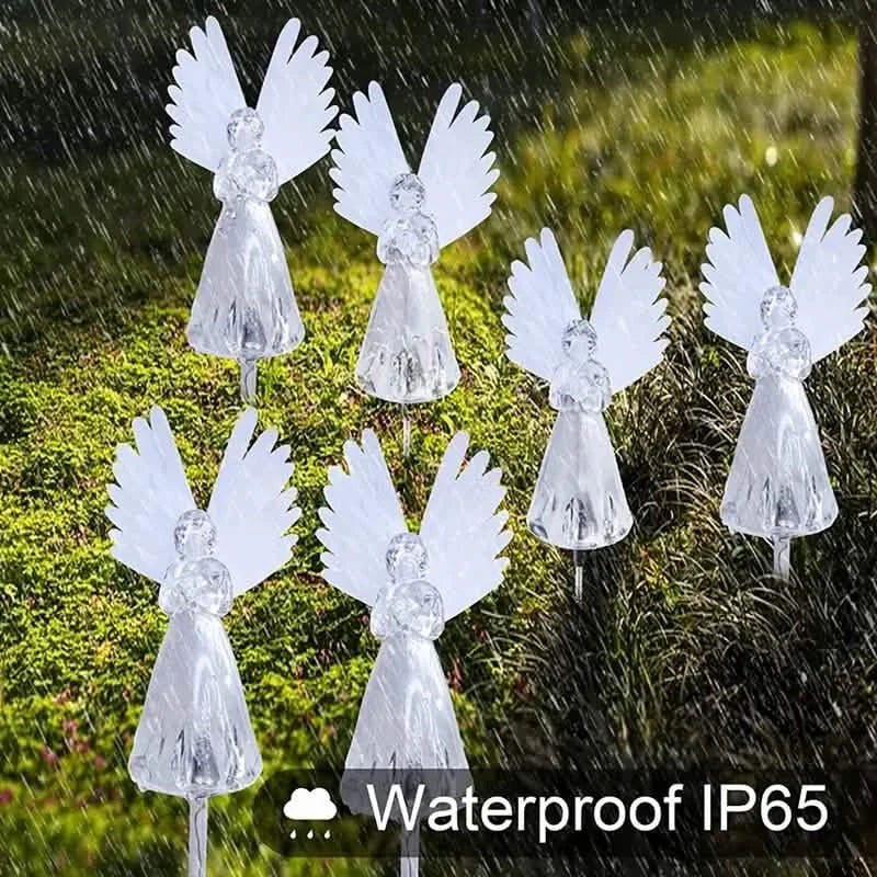 2-Pack: Angel Solar Garden Lights by DailySale