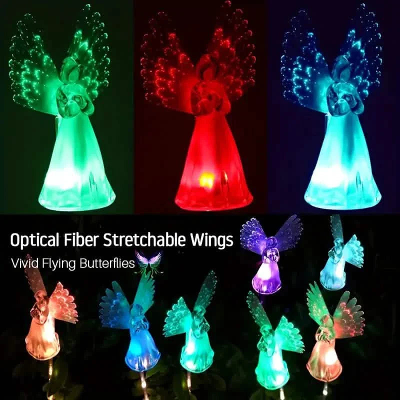 2-Pack: Angel Solar Garden Lights by DailySale