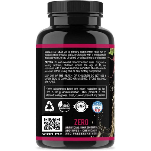 2-Pack: Angry Supplements Apple Cider Vinegar + Beetroot and Turmeric & Ginger Capsules by DailySale