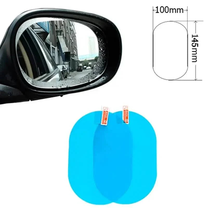 2-Pack: Anti-Rain Clear Film Stickers by DailySale