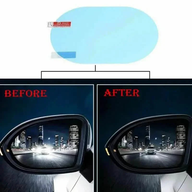 2-Pack: Anti-Rain Clear Film Stickers by DailySale