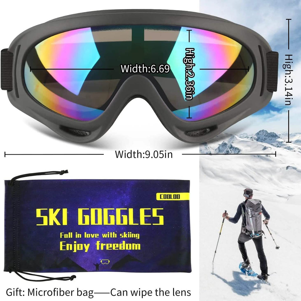 2-Pack: Anti-Scratch Dustproof Sports Goggles by DailySale