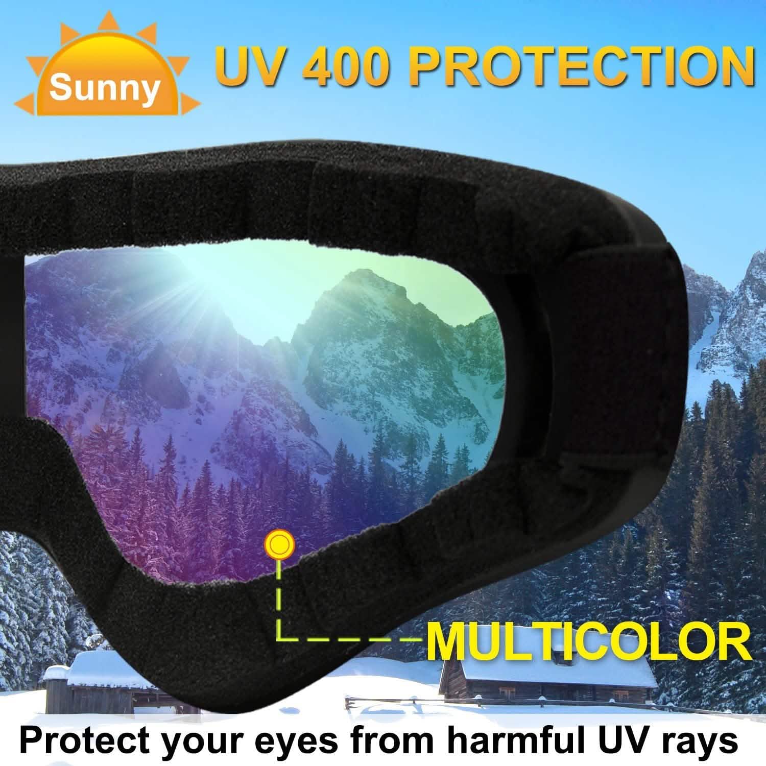 2-Pack: Anti-Scratch Dustproof Sports Goggles by DailySale