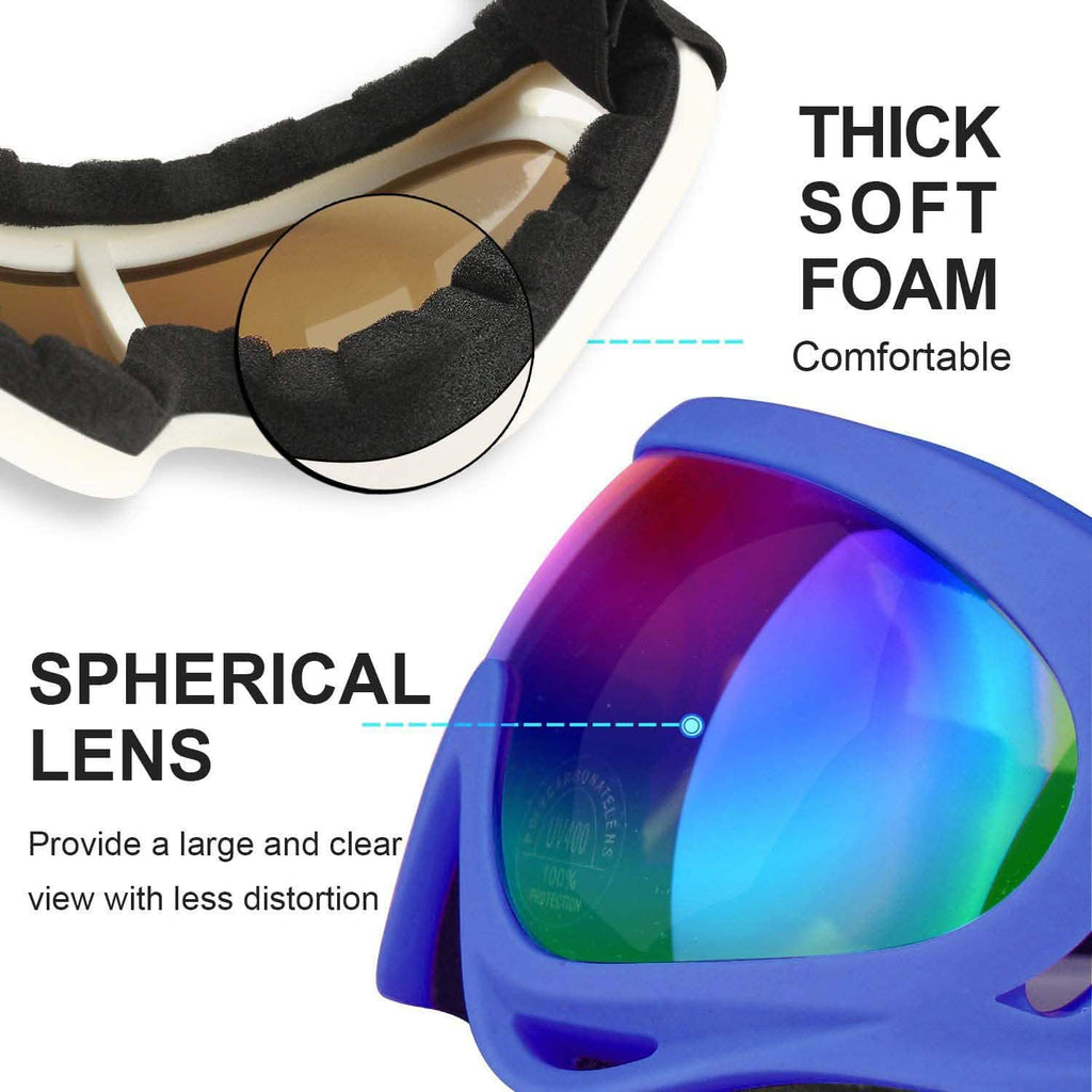 2-Pack: Anti-Scratch Dustproof Sports Goggles by DailySale