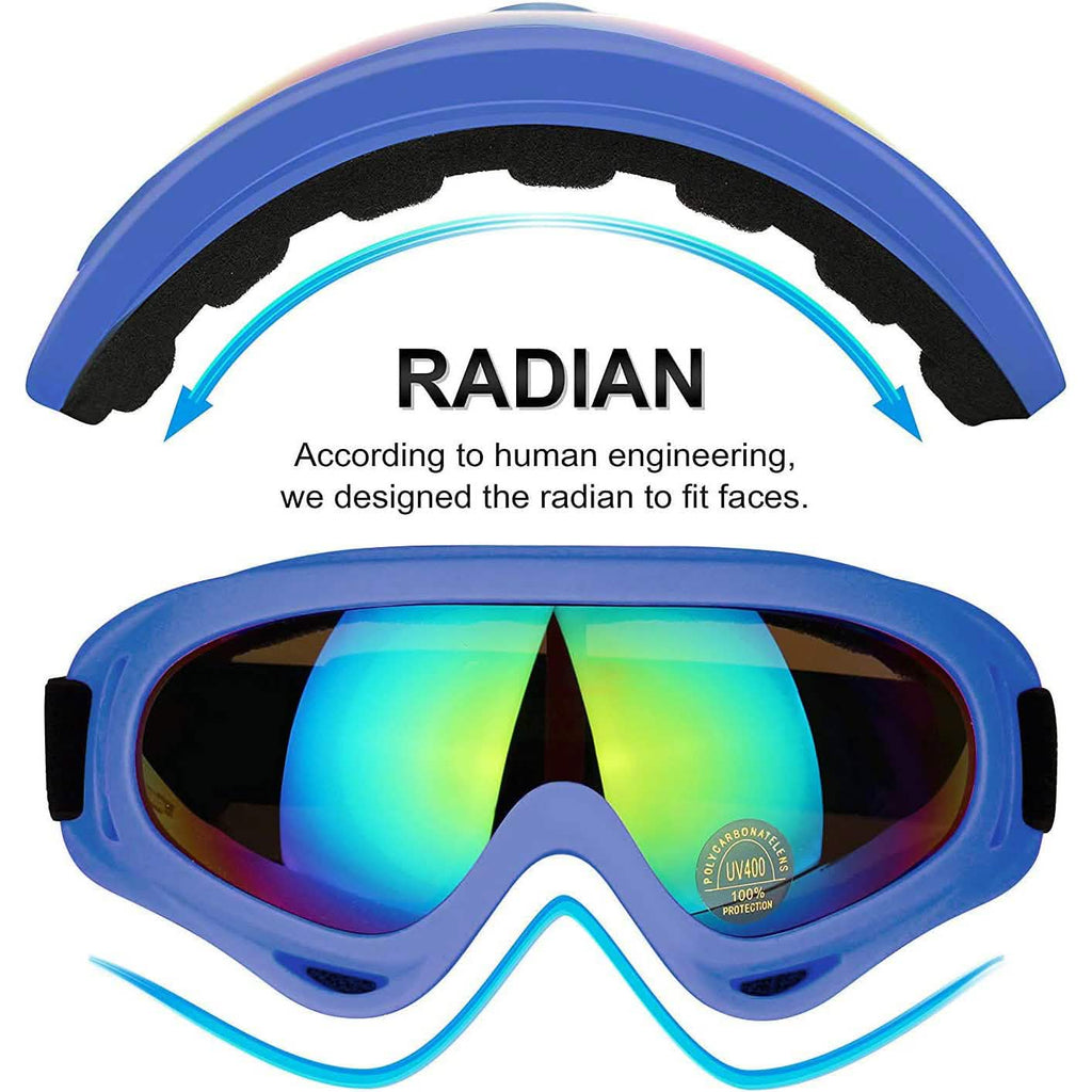 2-Pack: Anti-Scratch Dustproof Sports Goggles by DailySale