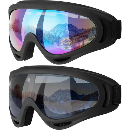 2-Pack: Anti-Scratch Dustproof Sports Goggles by DailySale