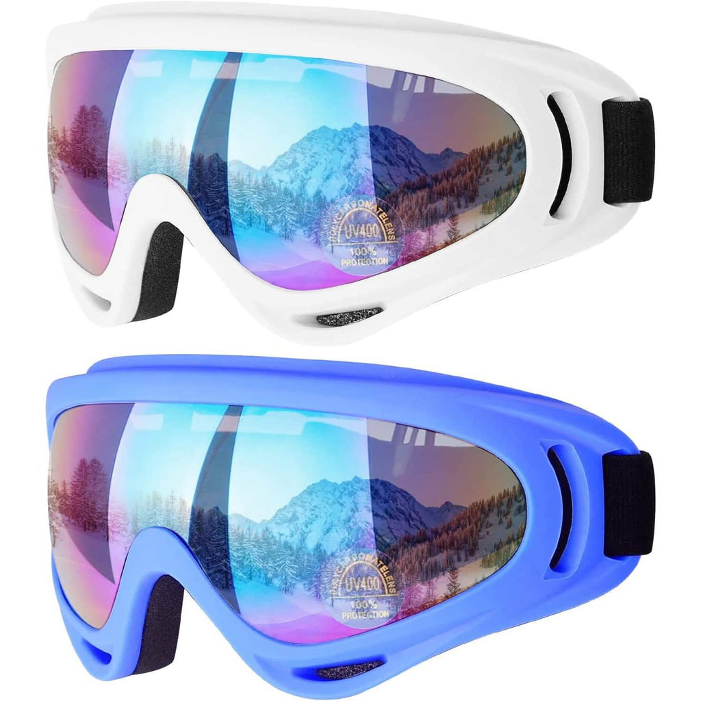 2-Pack: Anti-Scratch Dustproof Sports Goggles by DailySale