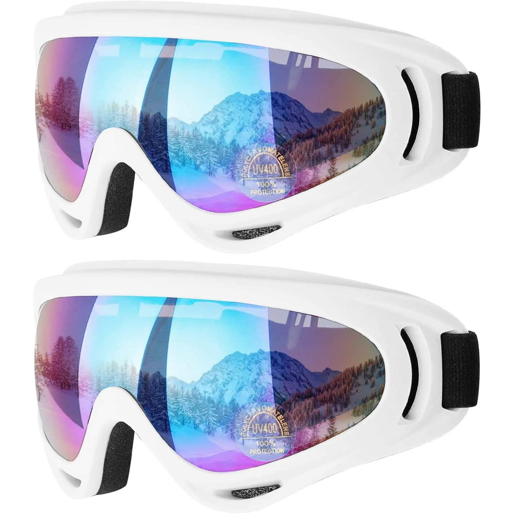 2-Pack: Anti-Scratch Dustproof Sports Goggles by DailySale