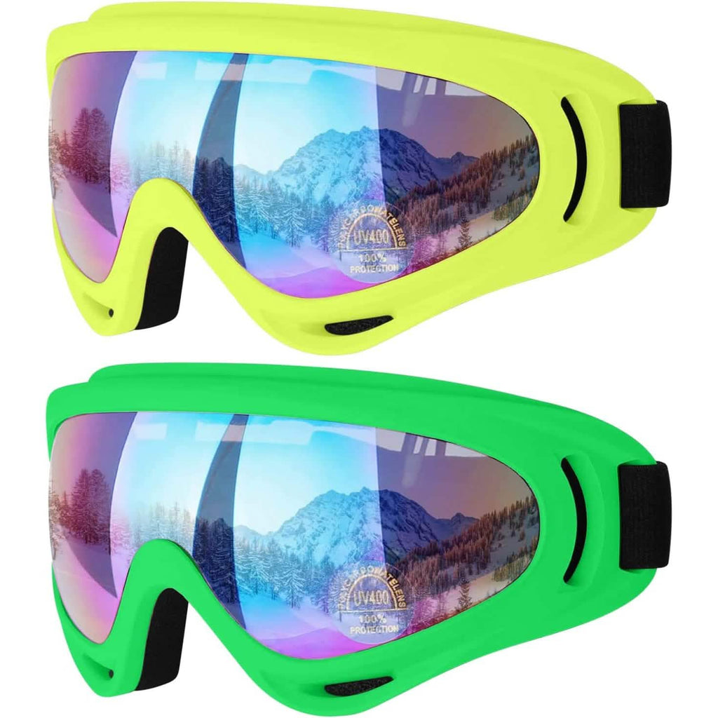 2-Pack: Anti-Scratch Dustproof Sports Goggles by DailySale