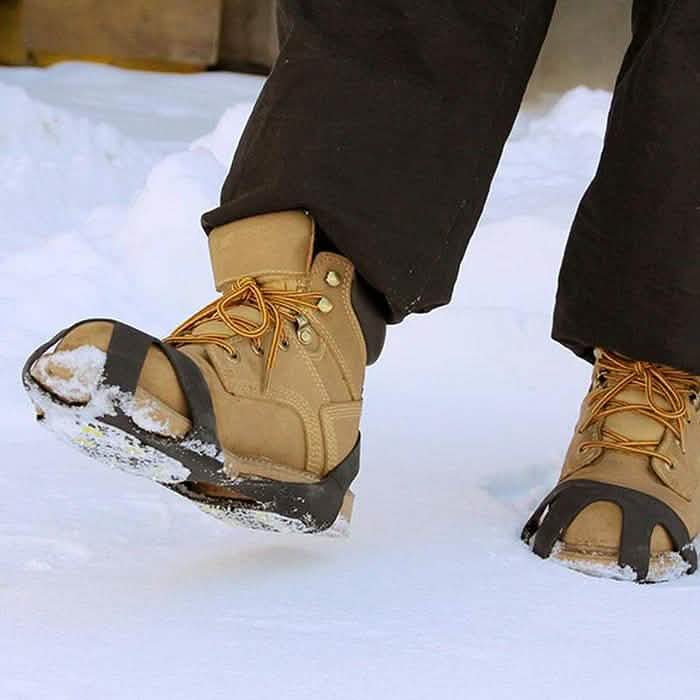 2-Pack: Attachable Anti-Skid Ice-Traction Cleats by DailySale