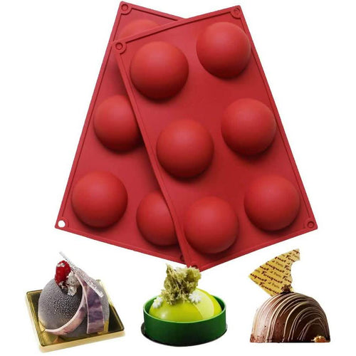 2-Pack: Baker Depot 6-Hole Silicone Mold by DailySale