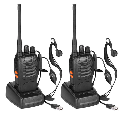 2-Pack: Baofeng BF-888S Walkie Talkies Two Way Radio by DailySale