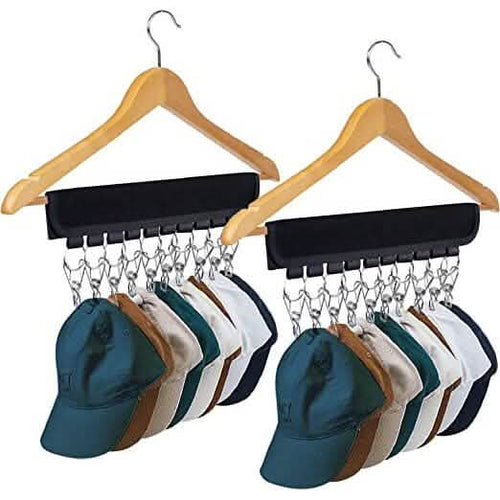 2-Pack: Baseball Cap Organizer Hanger by DailySale