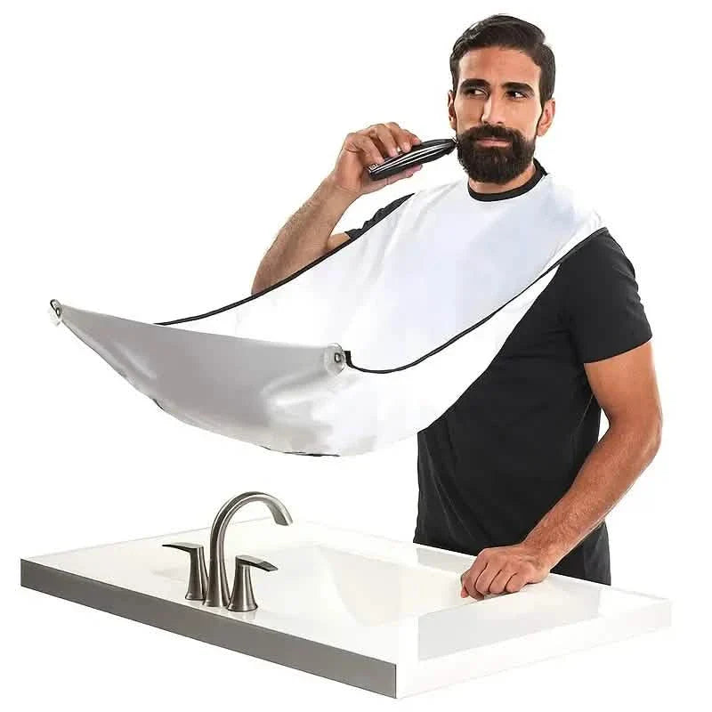 2-Pack: Beard Shave Apron Bib Trimmer Holder Rack by DailySale