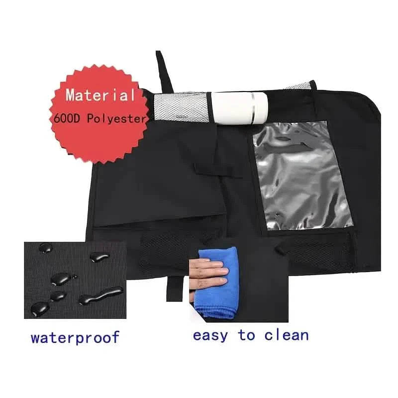 2-Pack: Car Backseat Organizer with Touch Screen Tablet Holder by DailySale