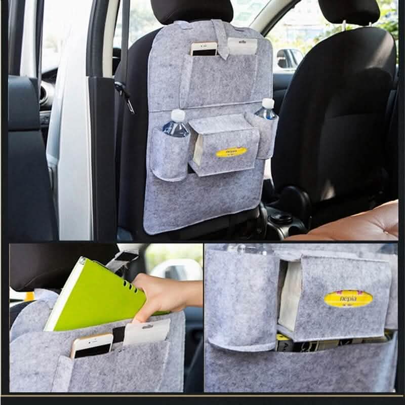 2-Pack: Car Seat Back Storage Bag Multifunctional Adjustable Backseat Storage Bag by DailySale