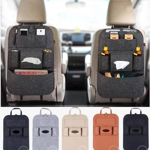 2-Pack: Car Seat Back Storage Bag Multifunctional Adjustable Backseat Storage Bag by DailySale