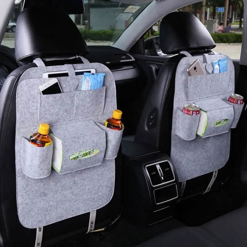 2-Pack: Car Seat Back Storage Bag Multifunctional Adjustable Backseat Storage Bag by DailySale