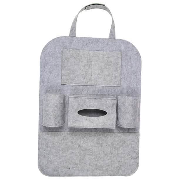 2-Pack: Car Seat Back Storage Bag Multifunctional Adjustable Backseat Storage Bag by DailySale