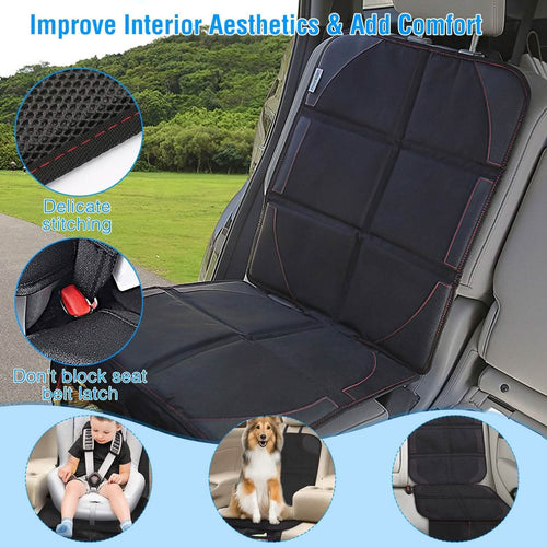 2-Pack: Car Seat Protector Cushion Mat Pad by DailySale