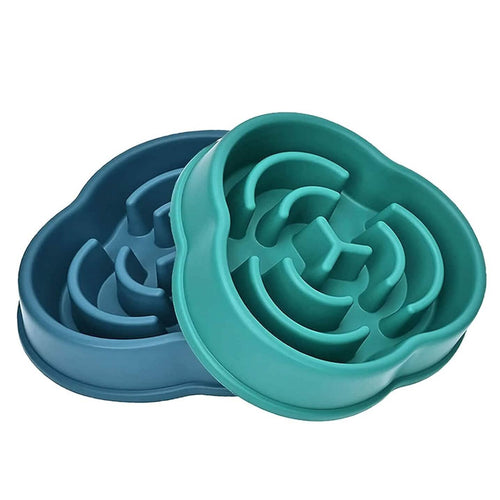 2-Pack: Cat and Dog Slow Food Bowl Slow Food Bowl by DailySale