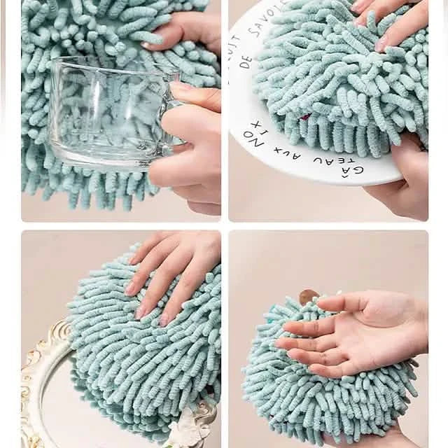 2-Pack: Chenille Hand Towels by DailySale