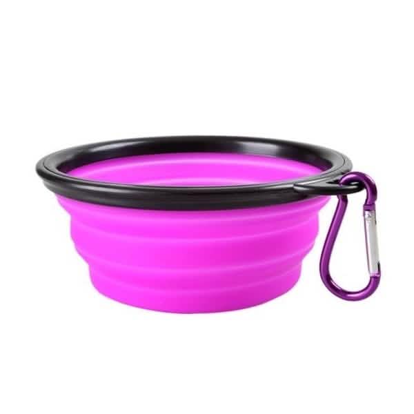 2-Pack: Collapsible Food Water Travel Bowl by DailySale