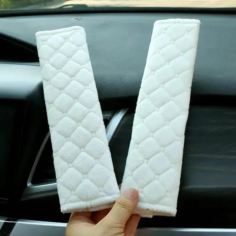 2-Pack: ComfortMax Padded Seat Belt Covers - Universal Fit by DailySale