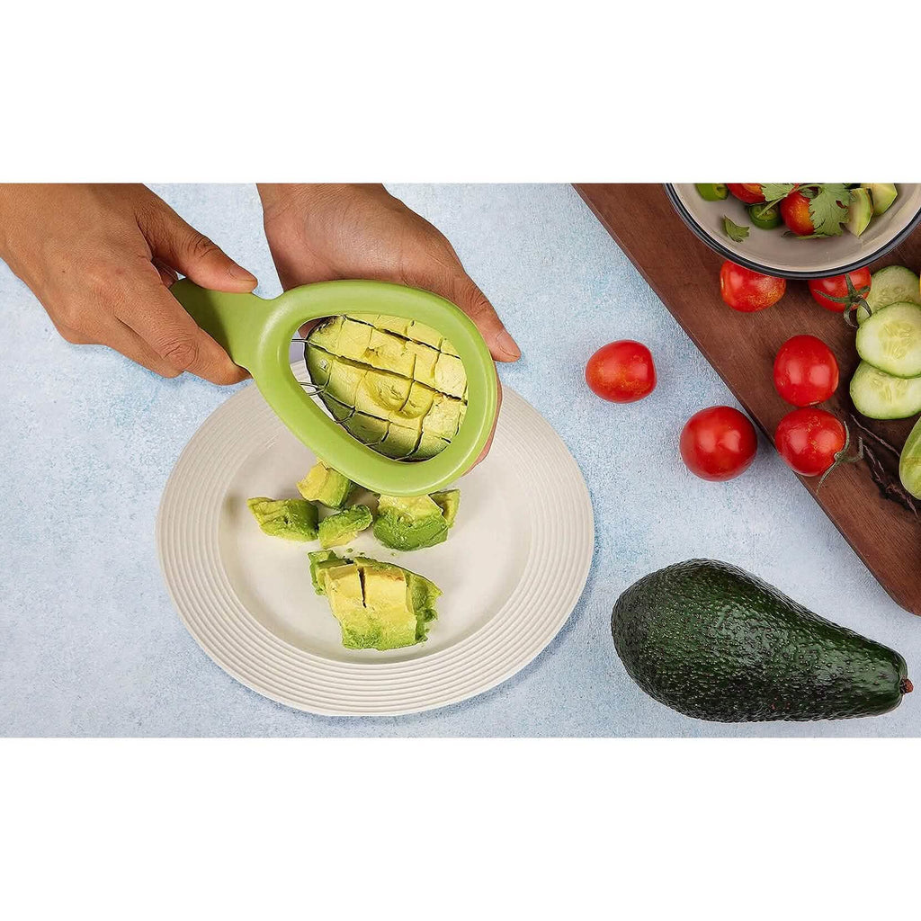 2-Pack: Complete Avocado Slicer Seed Remover Cubber Cutter by DailySale