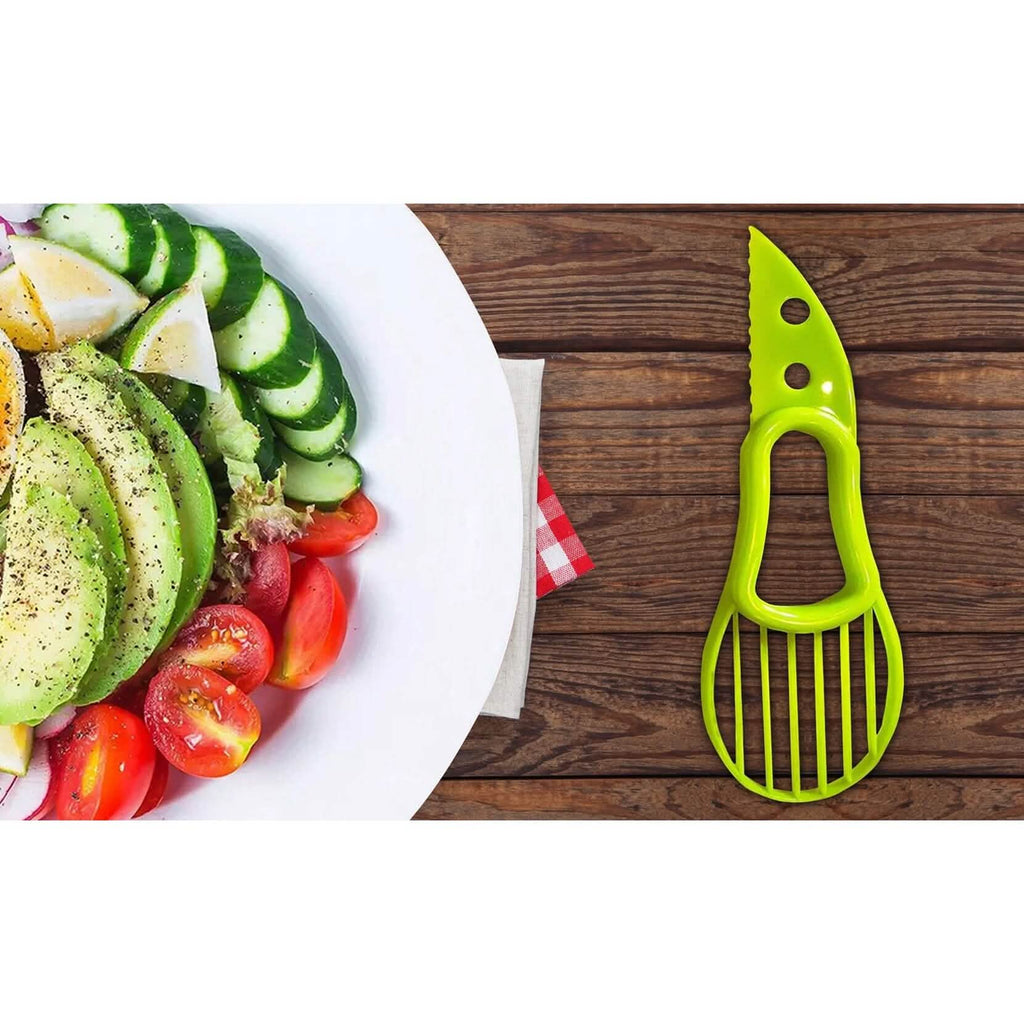 2-Pack: Complete Avocado Slicer Seed Remover Cubber Cutter by DailySale