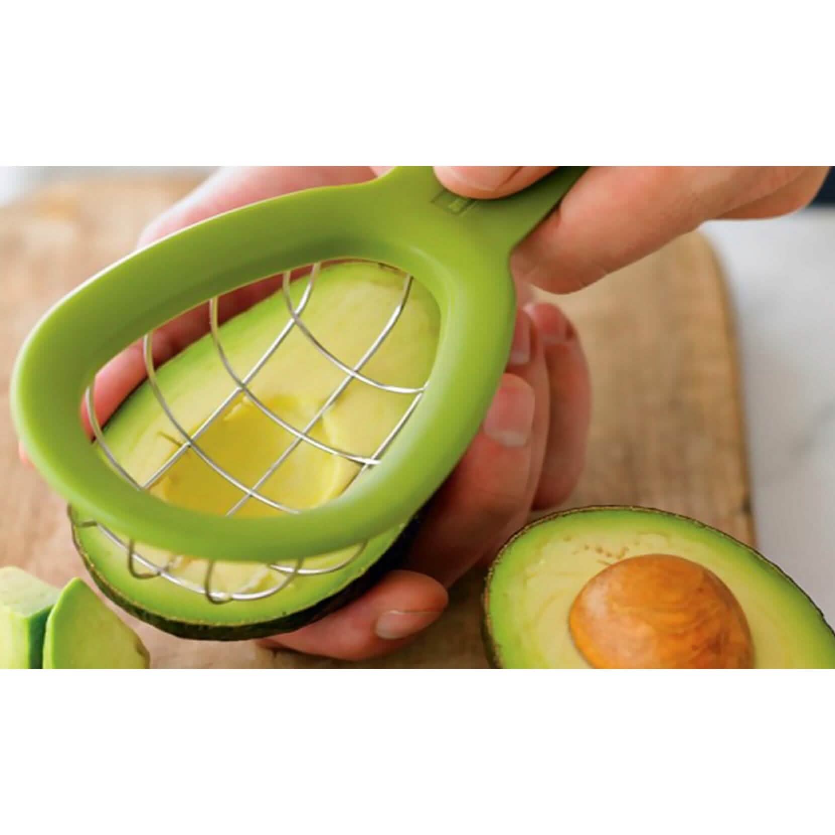 2-Pack: Complete Avocado Slicer Seed Remover Cubber Cutter by DailySale