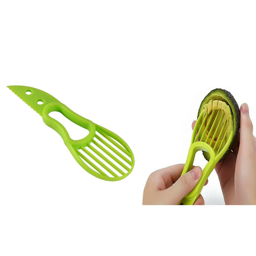 2-Pack: Complete Avocado Slicer Seed Remover Cubber Cutter by DailySale
