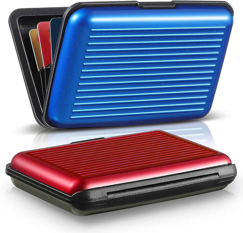 2-Pack: Credit Card Holder Slim Mini RFID Blocking by DailySale