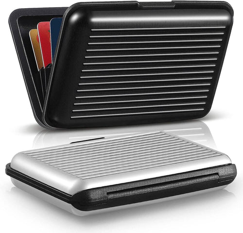 2-Pack: Credit Card Holder Slim Mini RFID Blocking by DailySale
