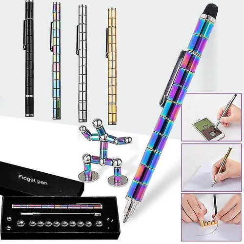 2-Pack: Decompression Magnet Metal Pen by DailySale