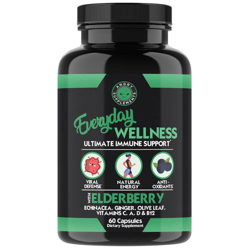 2-Pack: Everyday Wellness Immune Support with Elderberry and Vitamin C by DailySale