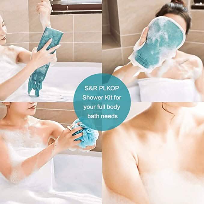 2-Pack: Exfoliating Body Scrubber Set by DailySale