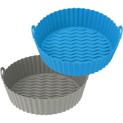 2-Pack: Foldable Silicone Air Fryer Liner by DailySale