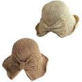 2-Pack: Foldable Wide Brim Floppy Straw Hat by DailySale