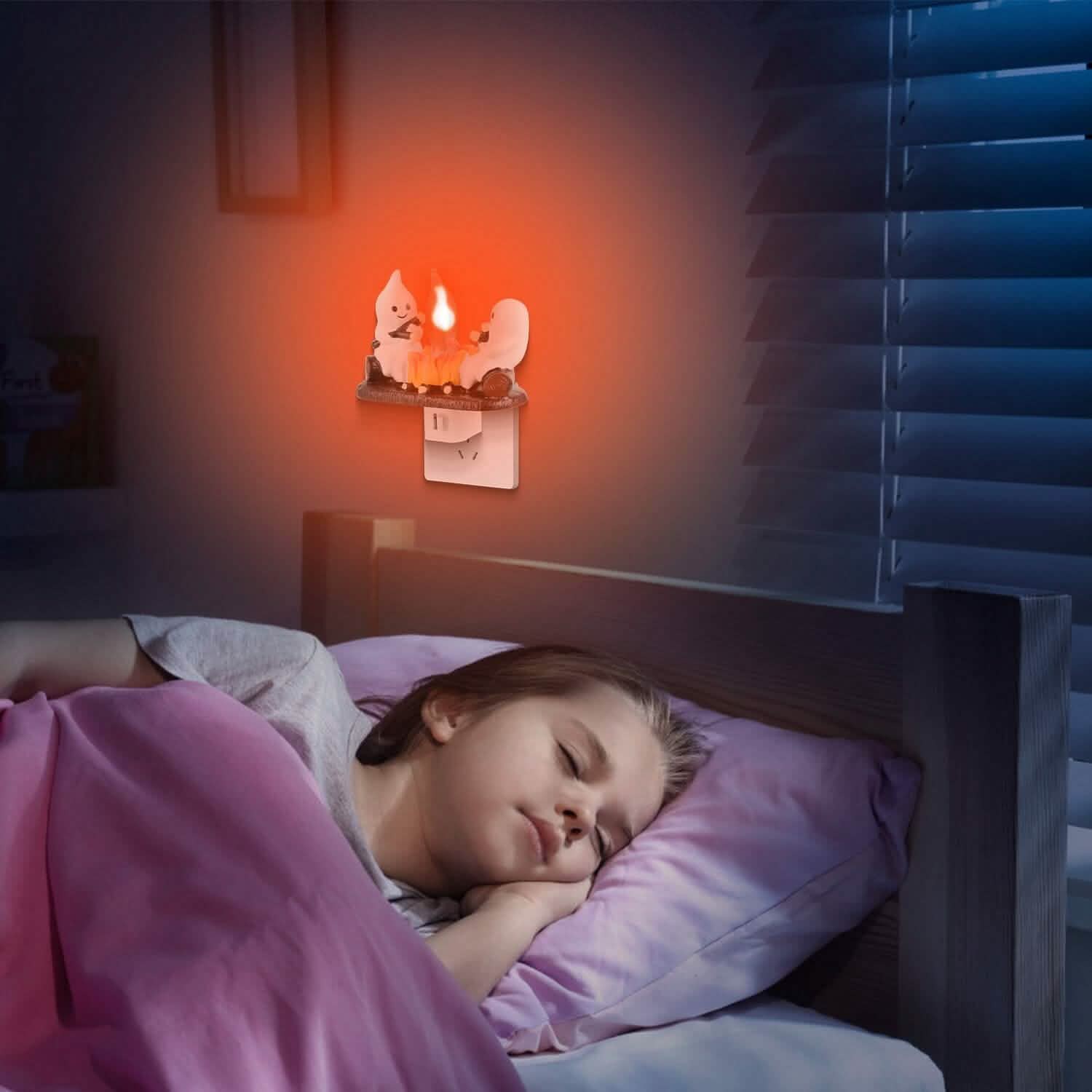 2-Pack: Ghost Campfire Flickering Flame Night by DailySale