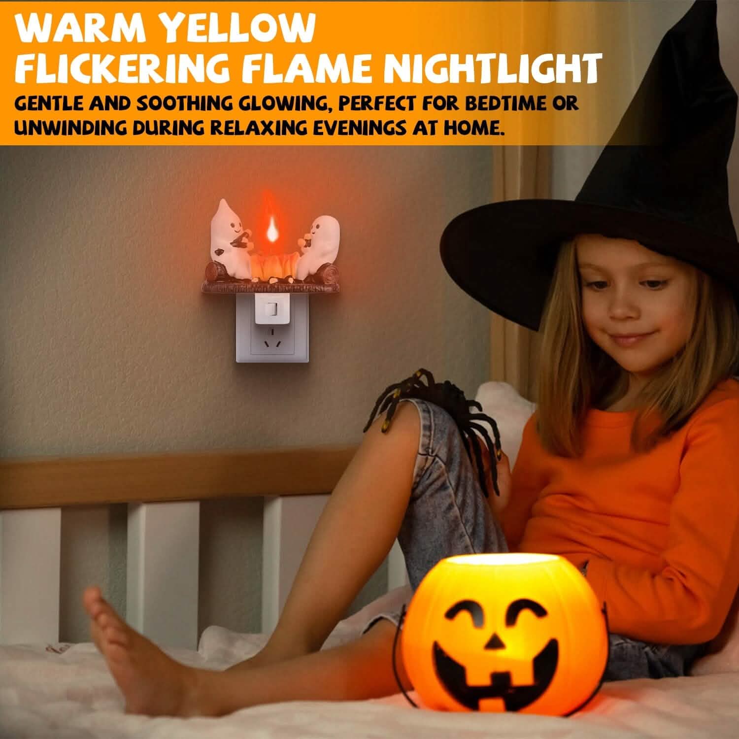 2-Pack: Ghost Campfire Flickering Flame Night by DailySale
