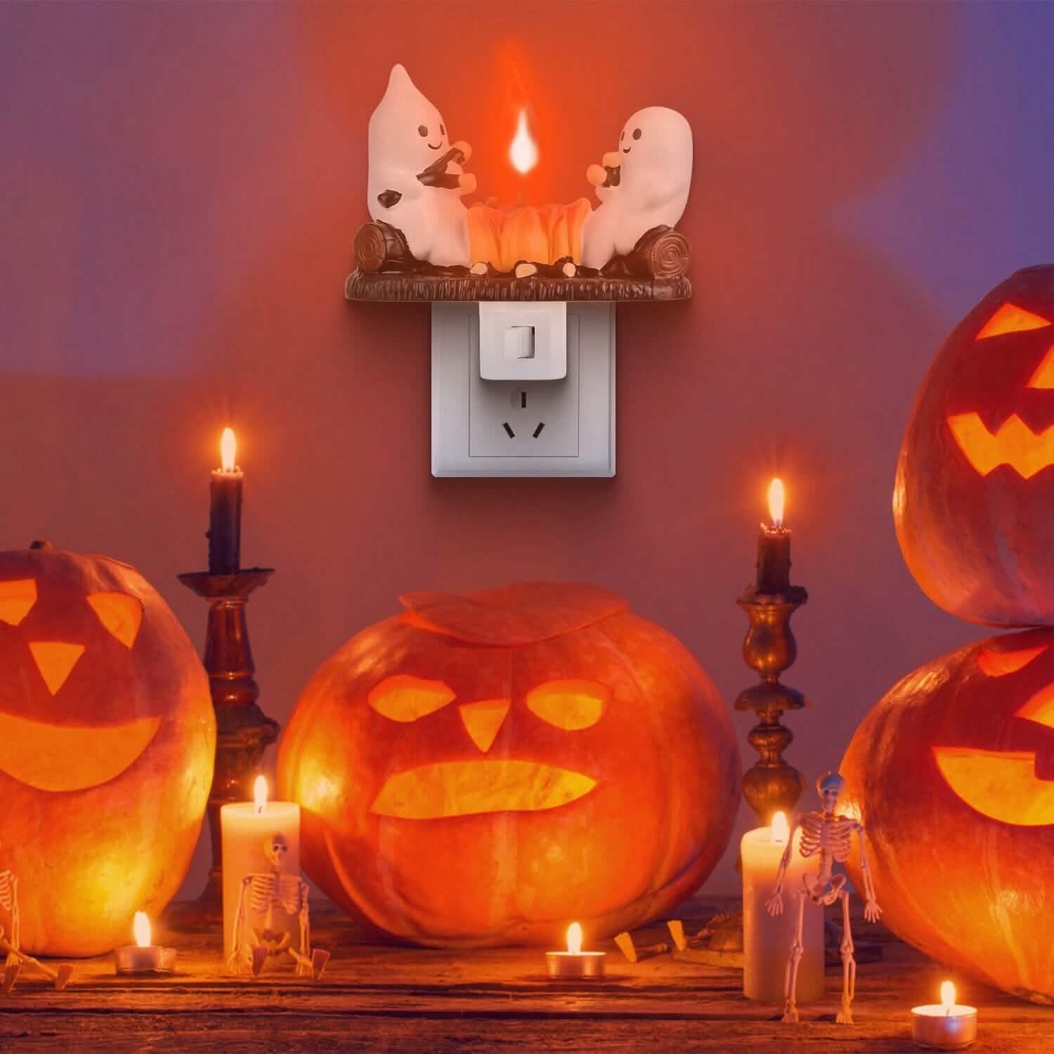 2-Pack: Ghost Campfire Flickering Flame Night by DailySale