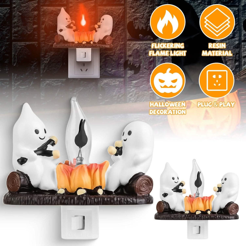 2-Pack: Ghost Campfire Flickering Flame Night by DailySale