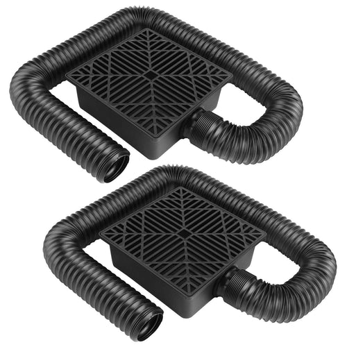 2-Pack: Gutter Downspout Extension Low Profile No Deep Digging Catch by DailySale