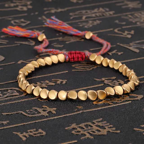 2-Pack: Handmade Copper Bead Bracelet by DailySale